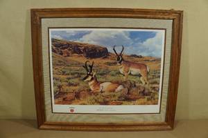 Midday Repose Ruger North Americans Framed Print - 358950
