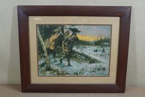 Philip R Goodwin Framed Print The Return From the Hunt