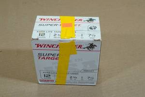 25 Winchester Super Target 12 Gauge 2-34 7-12 Shot Shotshells