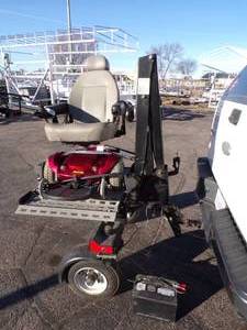 Bruno Wheel Chair Lift with Jazzy Wheel Chair