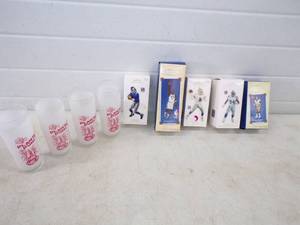 Planters Collectable Glasses and Hallmark Ornaments