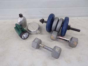Weight Set with Canteen and mess kit