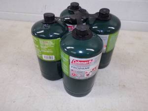 4 -  1lb propane Cylinders