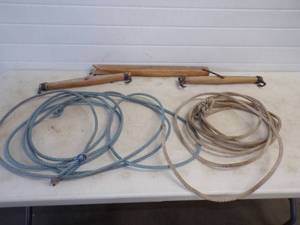 Pair of Lassos and Horse dcor
