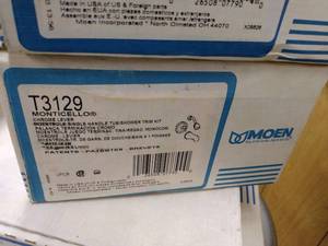 (2) MOEN T3129 MONTICELLO CHROME TUBSHOWER TRIM KIT