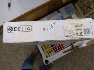 DELTA� Widespread BarPrep Faucet CHROME