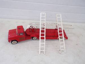 Buddy L 3 Vintage Toy Fire Truck