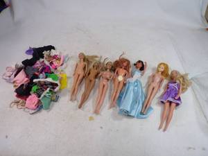 Vintage Barbie Dolls and Cloths