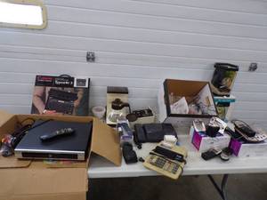 Vintage Electronics and Aquarium