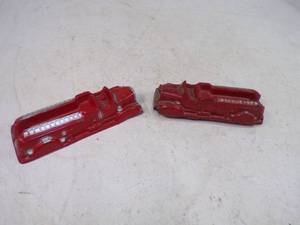 Vintage Arcor Bubble Toy Fire Engines
