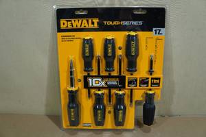 lot 18 image: DeWalt Tough Series 17-Piece Screwdriver Set