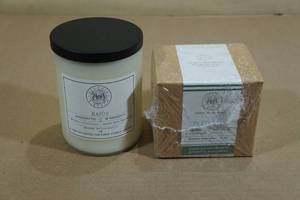 lot 82 image: Begonia and Bench Candles -Rejuv & Plein Air