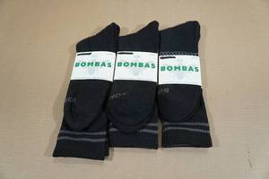 lot 171 image: 3 Pairs Bombas Socks -XL