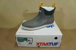 lot 210 image: Xtratuf Mens Ankle Deck Boot -Size 14, Gray
