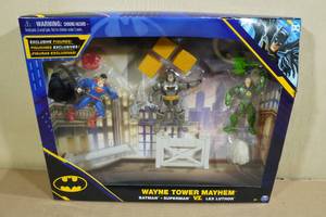 lot 242 image: DC Toys Wayne Tower Mayhem