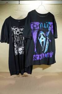 lot 258 image: My Chemical Romance & Scream T-Shirts -2XL