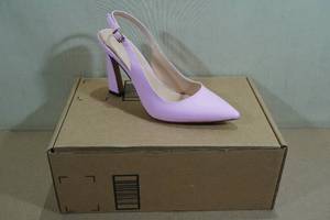 lot 121B image: Womens Slingback Heels -Size 8.5, Pink