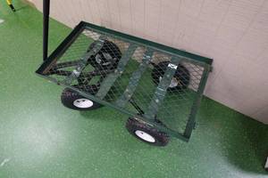 lot 145C image: Metal Utility Garden Cart