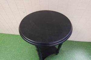 lot 149C image: Round Wooden Side Table