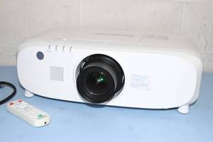 lot 90 image: Panasonic PT-EW540 Large Venue 5000 Lumen Brightness WXGA HD Video Projector  Projection System