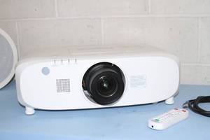 lot 91 image: Panasonic PT-EW540 Large Venue 5000 Lumen Brightness WXGA HD Video Projector  Projection System