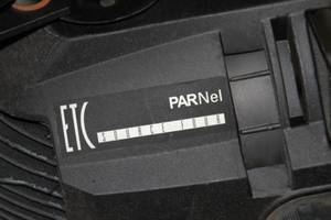 lot 115 image: Lot of 4 - ETC PARNel 750 Watt Source Four Floodlight PAR with Built-in Focus Knob (Like a Fresnel)
