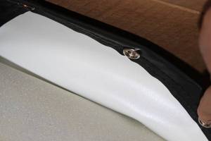 lot 111 image: Da-Lite Cinema Contour 37875V Fixed Frame Video Projection  Projector Screen - Huge 193 Diagonal