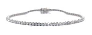 1.00 Carat VS Clarity Diamond Classic Tennis Bracelet in 14k Yellow Gold - Slim, Classic Style $2,899 Retail