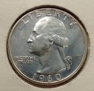 1960 Proof Silver Quarter