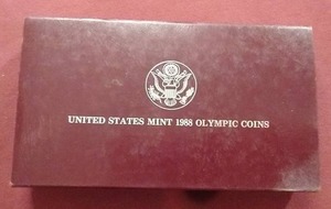 1988 Proof Olympic Silver Dollar