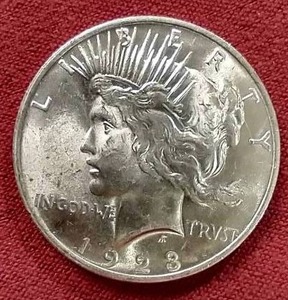 Beautiful 1923 Peace Dollar