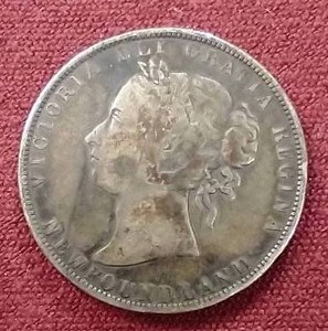 1899 Canada Silver 50 Cent Coin