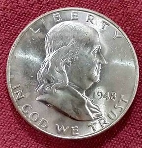 Nice 1948 Franklin Half Dollar