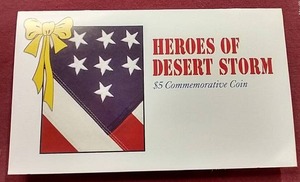 Desert Storm Commemorative $5 Coin From Marshall Islands