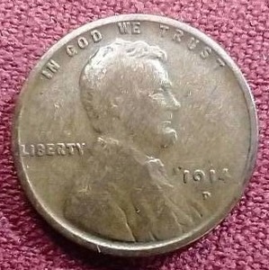 1914-D Wheat Penny - KEY DATE