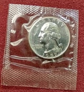 1957 Proof Silver Quarter