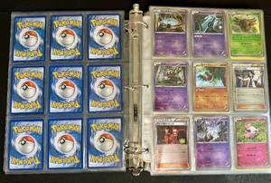 Binder of 340 Pokemon Reverse Holo Cards