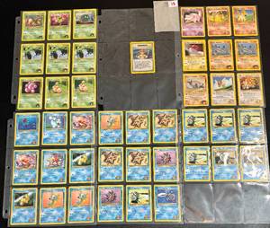 Lot of 43 Pokemon Cards- Gym HeroesGym Challenge Sets - 1 Holo