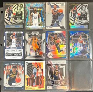 NBA Ja Morant - 11 Cards Trading Cards -4 are ROOKIE