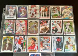 MLB Shohei Ohtani - 19 Cards Trading Card Lot