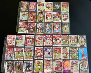 NFL Travis Kelce - 45 Cards Trading Card Lot