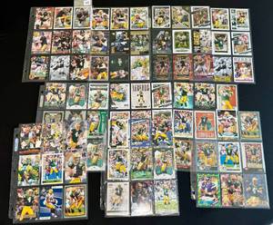 NFL Brett Favre - 87 Cards - 8 Rookies Trading Card Lot