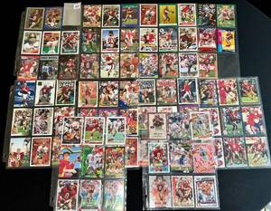 NFL Steve Young - 85 Cards Trading Card Lot