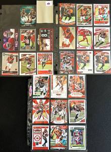 NFL AJ Green - 25 Cards - 3 Rookies Trading Card Lot