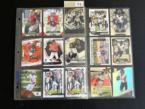 NFL Justin Fields - 15 Cards - 7 Rookies Trading Card Lot
