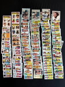 Lot of&nbsp Vintage 80s NFL Trading Cards -160 Cards