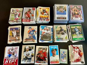 Lot of 250 2010s Rookie Sports Trading Cards