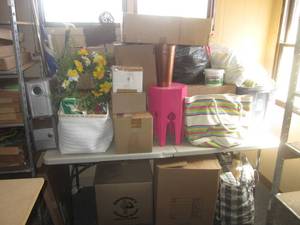 lot 79 image: (RMT) Huge Assortment of Misc - Everything On and Under the Table - Table Not Included