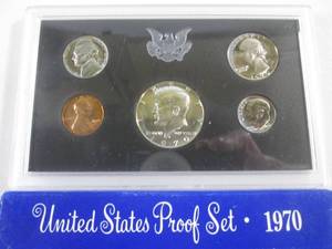 lot 95 image: (CNTR) 1970 United States Proof Set...