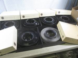 lot 108 image: (A-1) Lot of 6 Kodak Carousel Slide Trays All In Boxes